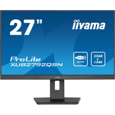 iiyama ProLite 686 cm 27 2560 x 1440 Pixeles Wide Quad HD LED Negro