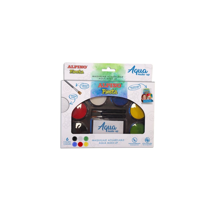 12699-BLISTER PALETA MAQUILLAJE ACUARELABLE ALPINO DL000620