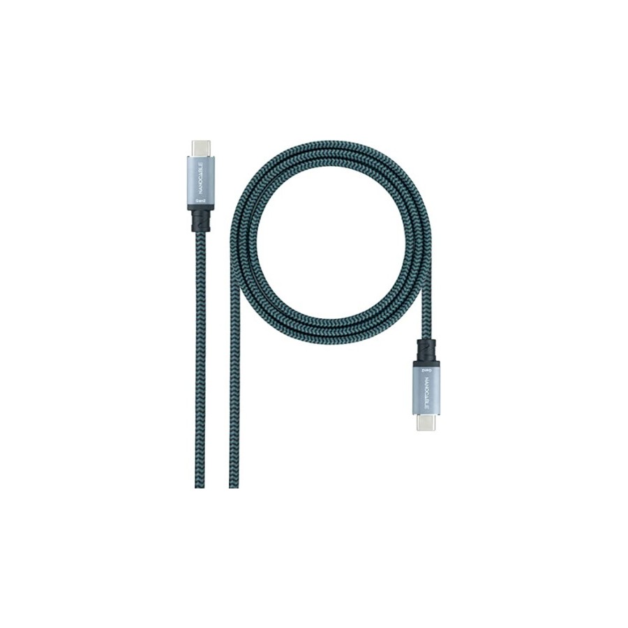 12758-NANOCABLE CABLE USB 3.1 GEN2 10GBPS 5A, 4K/60HZ, USB-C/M-USB 12758-NANOCABLE CABLE USB 3.1 GEN2 10GBPS 5A, 4K/60HZ, USB-C/M-USB