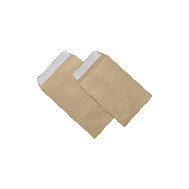 1277-CAJA 100 BOLSAS RADIOGRAFIA (370X450) KRAFT 90 GRS.AUTOSAM. AUTOADHESIVO CON TIRA DE SILICONA SAM 147550