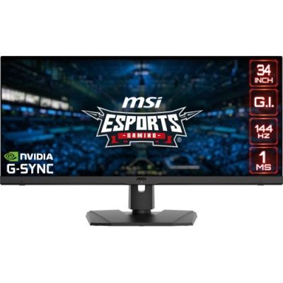 MSI Optix MPG341QR LED display 864 cm 34 3440 x 1440 Pixeles UltraWide Quad HD LCD Negro