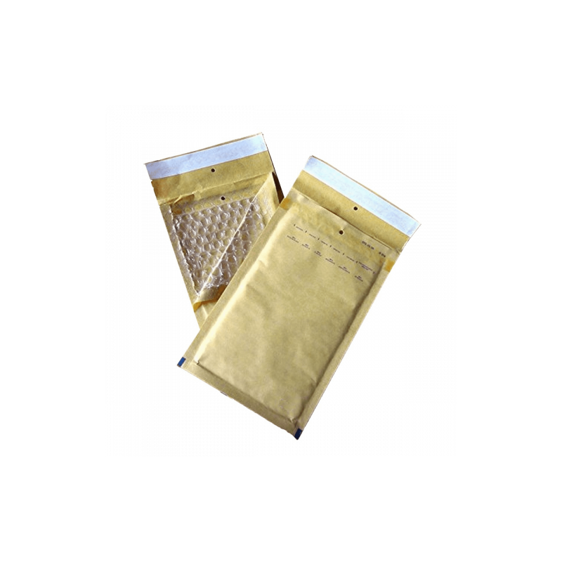 1281-PAQUETE 10 UDS. BOLSA AIR BAG ACOLCHADA ENVIOS ESPECIALES AK-11 KRAFT AUTOADHESIVO MEDIDA INTERIOR  100X165, 10 GRS