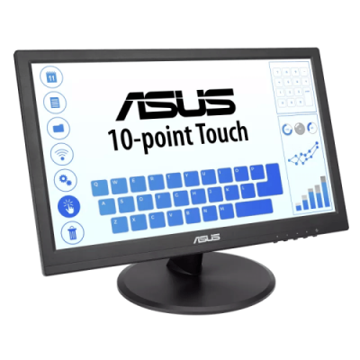 ASUS VT168HR 396 cm 156 1366 x 768 Pixeles Multi touch Negro