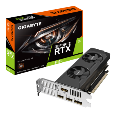 Gigabyte GeForce RTX 3050 OC Low Profile 6G NVIDIA 6 GB GDDR6