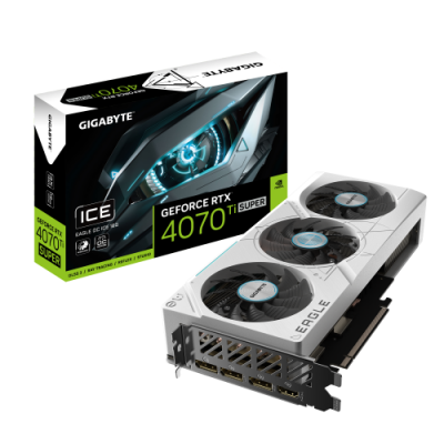 Gigabyte EAGLE GeForce RTX 4070 Ti SUPER OC ICE 16G NVIDIA 16 GB GDDR6X