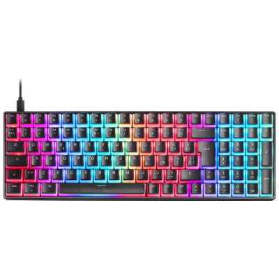 Mars Gaming MKULTRA Teclado Mecanico Negro RGB Compacto 96 Switch Outemu SQ Azul Espanol