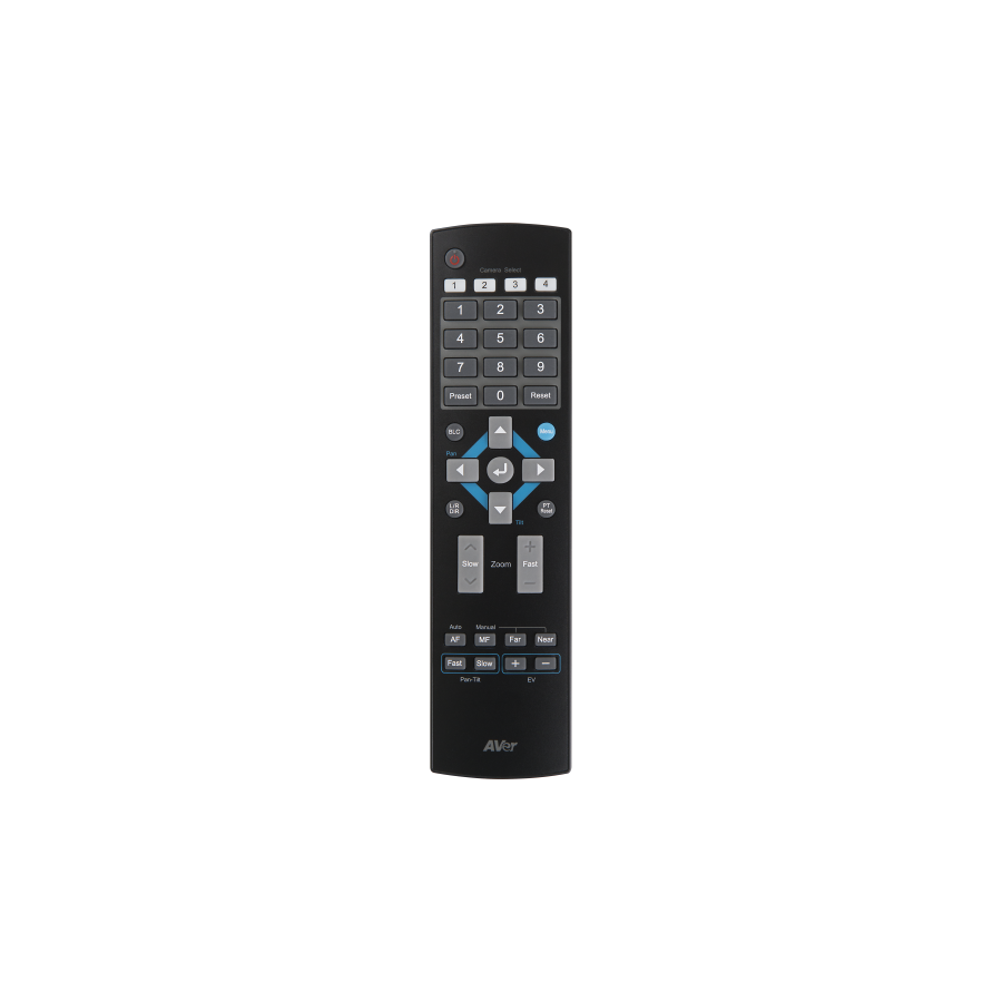 12868-AVer 0412S510-ASR accesorio para videoconferencia Mando a distancia Negro