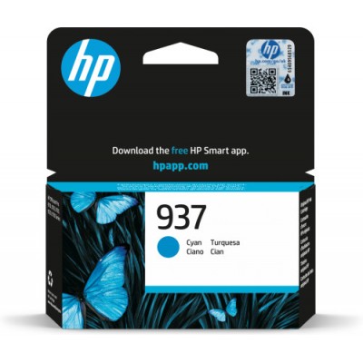 HP Cartucho de Tinta Original 937 cian