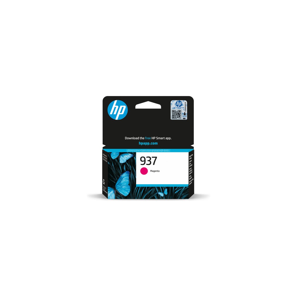 HP Cartucho de Tinta Original 937 magenta