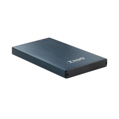 TooQ TQE 2527PB caja para disco duro externo Caja de disco duro HDD Negro Marina 25