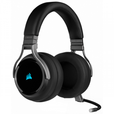 Corsair Virtuoso RGB Auriculares Diadema Conector de 35 mm USB tipo A Carbono