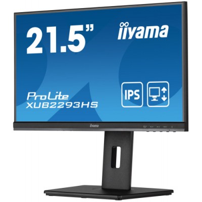 iiyama ProLite XUB2293HS B5 pantalla para PC 546 cm 215 1920 x 1080 Pixeles Full HD LED Negro