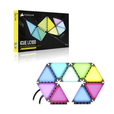 Corsair iCUE LC100 Universal Kit de luces para torre de ordenador