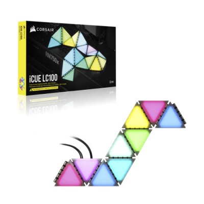 Corsair iCUE LC100 Universal Kit de luces para torre de ordenador