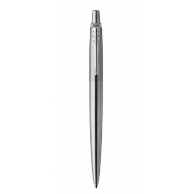 BOLiGRAFO RETRaCTIL JOTTER DE ACERO INOXIDABLE CON PUNTO MEDIO DE ADORNO DE CROMO TINTA AZUL PARKER 1953170