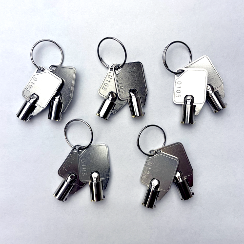 13087-QNAP KEY-01-10PCS accesorio de bastidor Llave de cierre