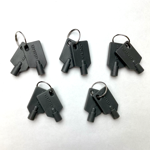 13088-QNAP KEY-02-10PCS accesorio de bastidor Llave de cierre