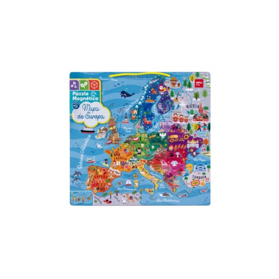 13101-MAPA MAGNETICO DE EUROPA APLI 19246 13101-MAPA MAGNETICO DE EUROPA APLI 19246