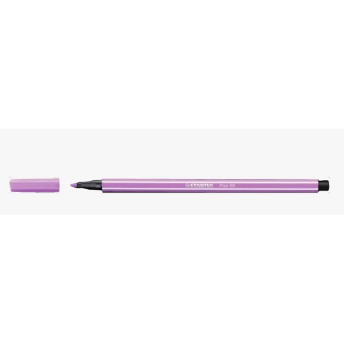 13181-ROTULADOR PREMIUM CON PUNTA DE FIBRA BISELADA PEN 68 MAX COLOR LILA STABILO 768/58