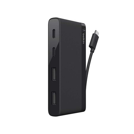 13268-Belkin F4U090btBLK 5000 Mbit/s Negro