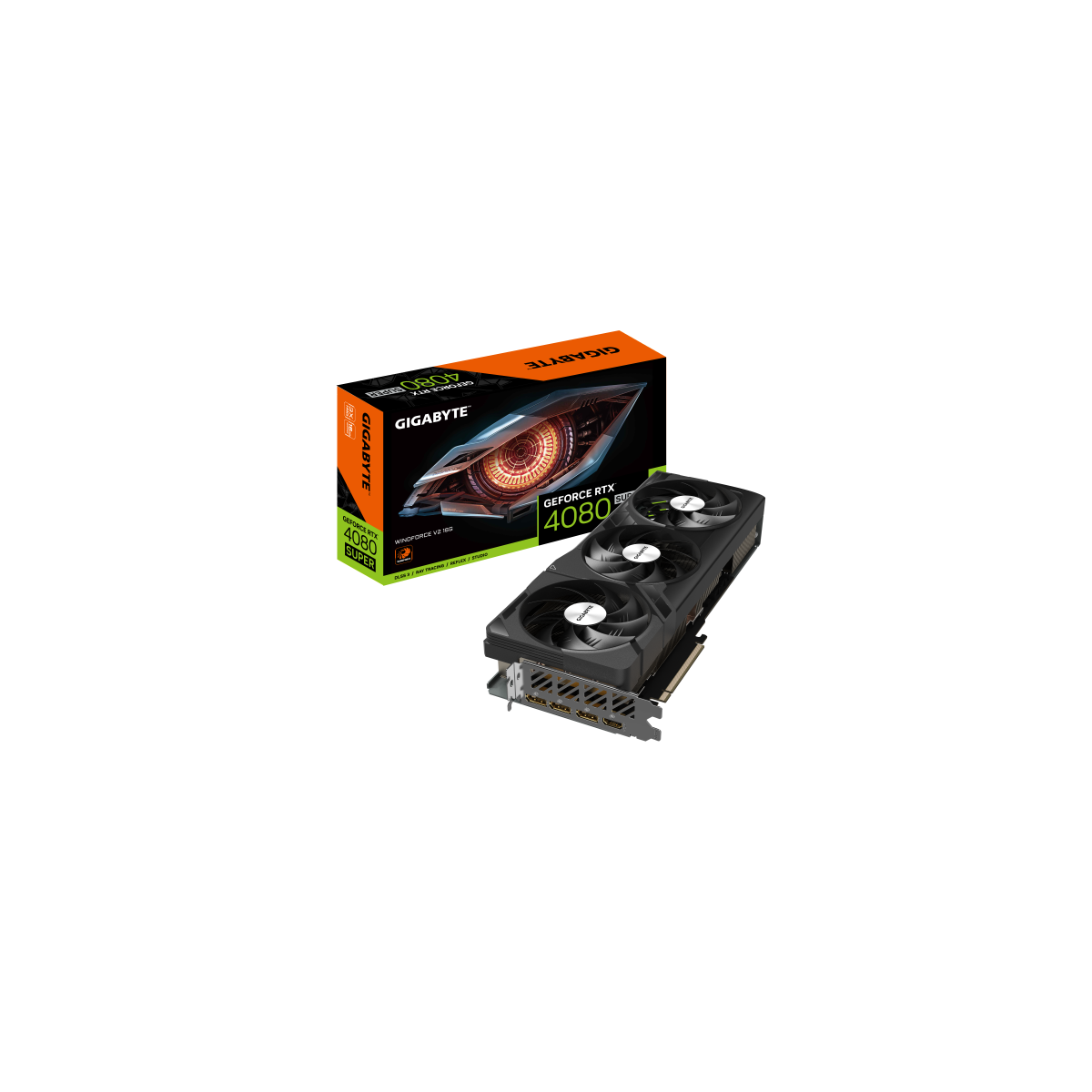 Gigabyte GeForce RTX 4080 SUPER WINDFORCE V2 16G NVIDIA 16 GB GDDR6X