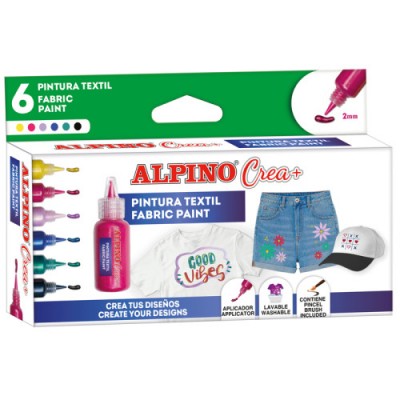 Alpino Crea Pintura textil 1 piezas