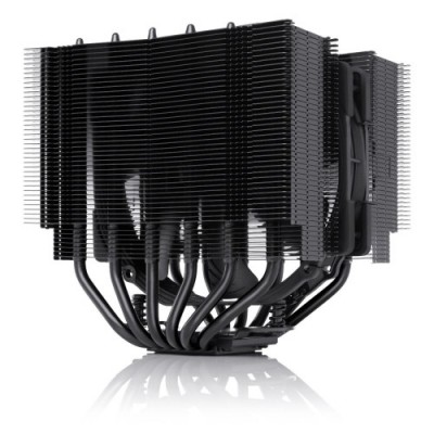 NOCTUA COOLER CPUNOCTUA NH D15S CHROMAXBLACK 6 HEATPIPES DUAL TOWER 1X NF A15 140MM FAN PWM LGA1851 LGA1700 LGA1200 LGA1151 AM5