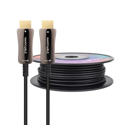 NANOCABLE CABLE HDMI V21 AOC 8K60HZ 4K120HZ 48Gbps 100 M