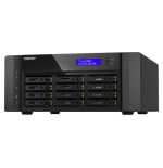 13379-QNAP TS-h1290FX NAS Torre Ethernet Negro 7232P