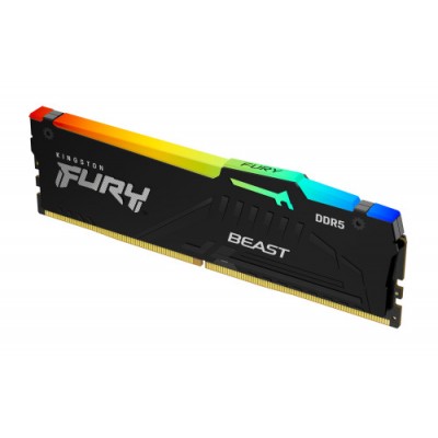 Kingston Technology FURY Beast RGB modulo de memoria 8 GB 1 x 8 GB DDR5 ECC