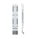 13419-TooQ Soporte Elevador para Portatiles, Tablets, Moviles y Libros, Plata