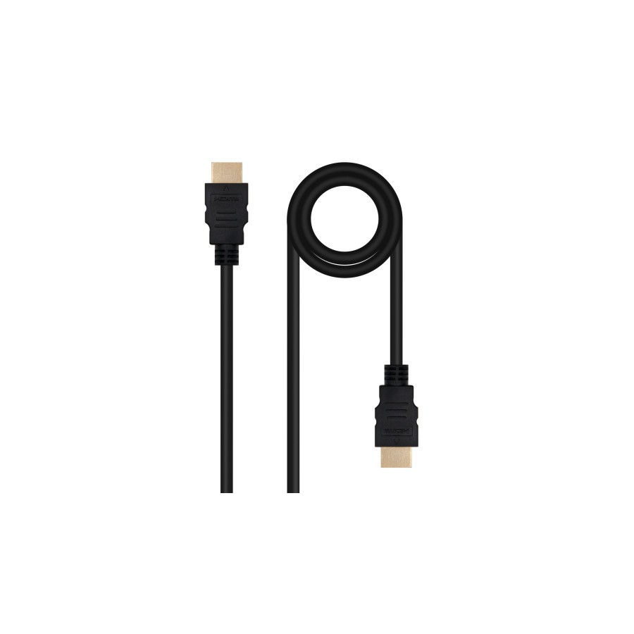 13537-Nanocable Cable HDMI V2.0 4K@60Hz 18Gbps A/M-A/M, 7.0 m, Negro