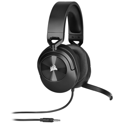 Corsair HS55 STEREO Auriculares Alambrico De mano Juego Carbono