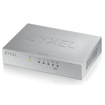 Zyxel ES 105A No administrado Fast Ethernet 10 100 Plata