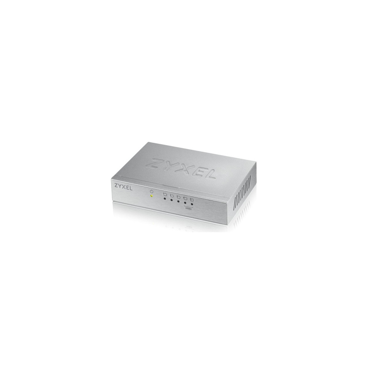 Zyxel ES 105A No administrado Fast Ethernet 10 100 Plata