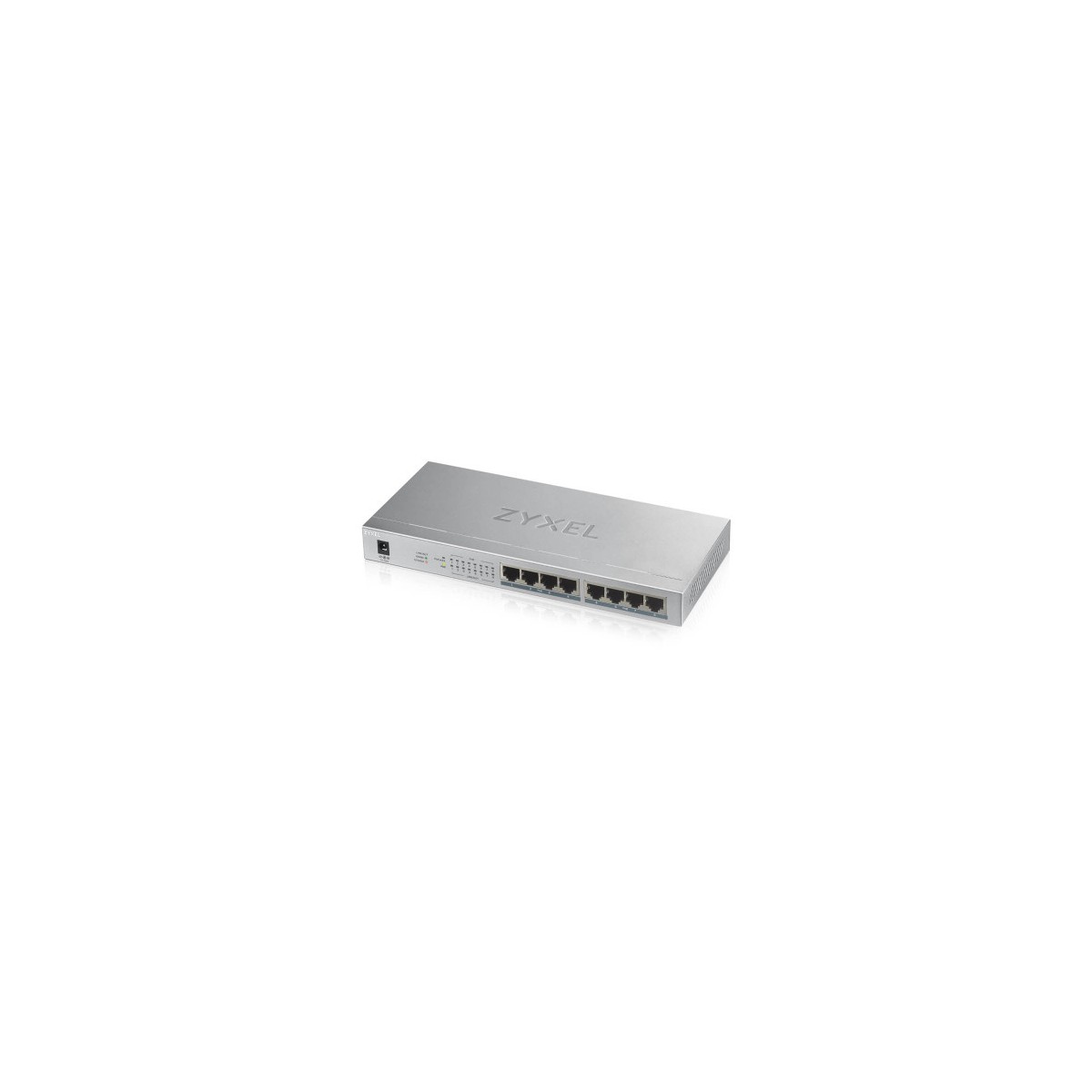 Zyxel GS1008HP No administrado Gigabit Ethernet 10 100 1000 Energia sobre Ethernet PoE Gris