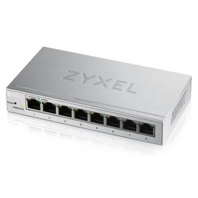 Zyxel GS1200 8 Gestionado Gigabit Ethernet 10 100 1000 Plata