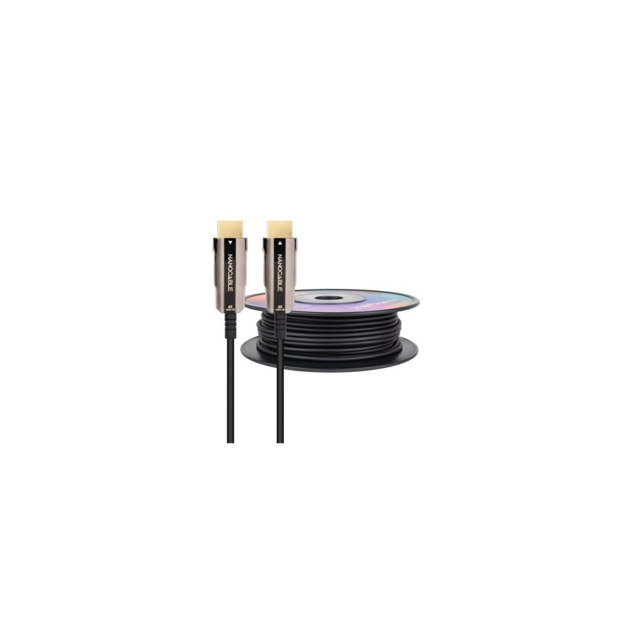 13685-NANOCABLE CABLE HDMI V2.0 AOC 4K@60HZ 18Gbps NEGRO 80 M 13685-NANOCABLE CABLE HDMI V2.0 AOC 4K@60HZ 18Gbps NEGRO 80 M