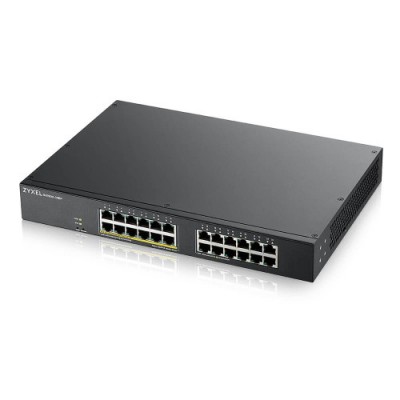 Zyxel GS1900 24EP Gestionado L2 Gigabit Ethernet 10 100 1000 Energia sobre Ethernet PoE Negro