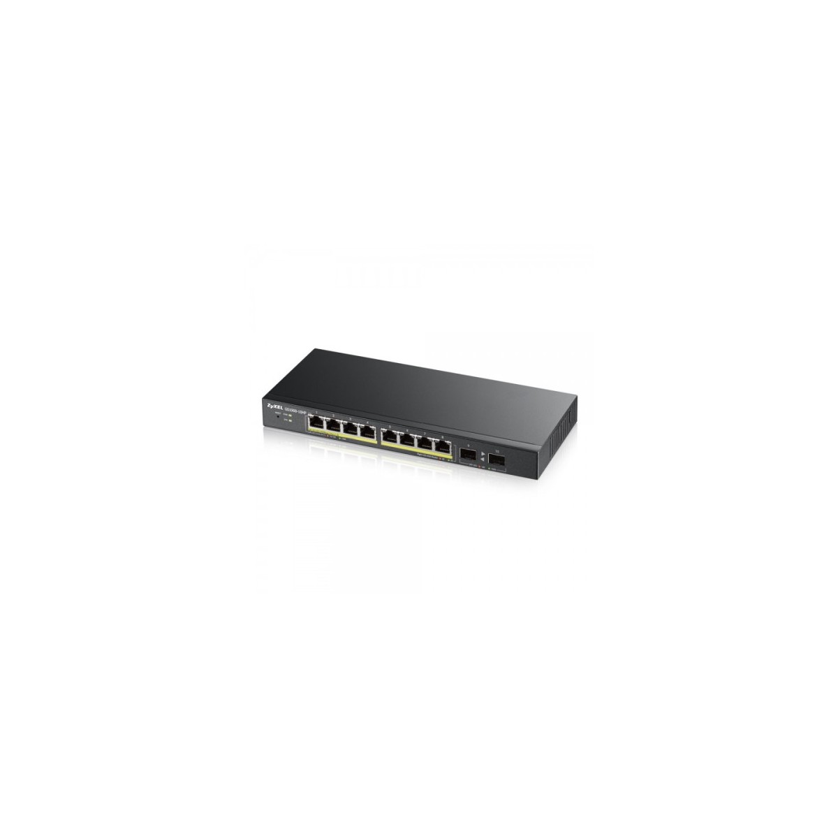 Zyxel GS1900 8HP v3 PoE Gestionado L2 Gigabit Ethernet 10 100 1000 Energia sobre Ethernet PoE Negro