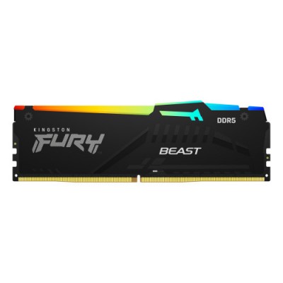 Kingston Technology FURY Beast RGB modulo de memoria 16 GB 1 x 16 GB DDR5 5200 MHz