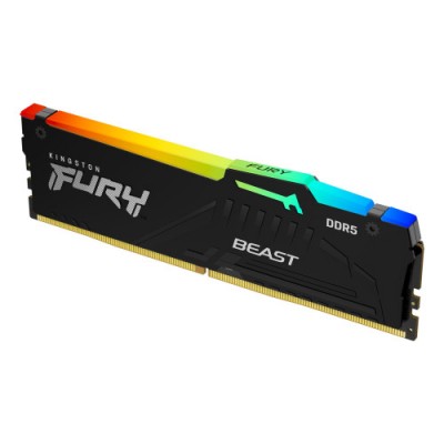 Kingston Technology FURY Beast RGB modulo de memoria 16 GB 1 x 16 GB DDR5 5200 MHz