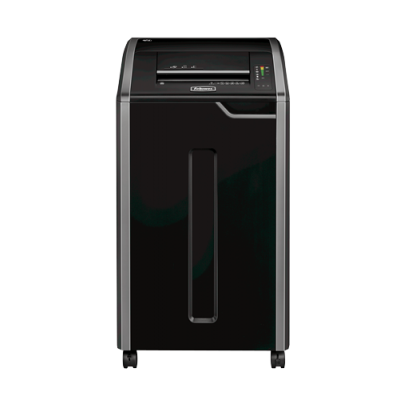 Fellowes 425Ci triturador de papel Corte cruzado 30 cm Negro Plata