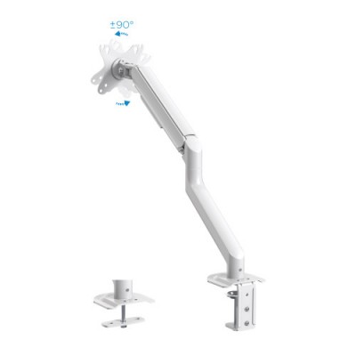 TooQ DB4032TNR W soporte para monitor 813 cm 32 Abrazadera Atornillado Blanco