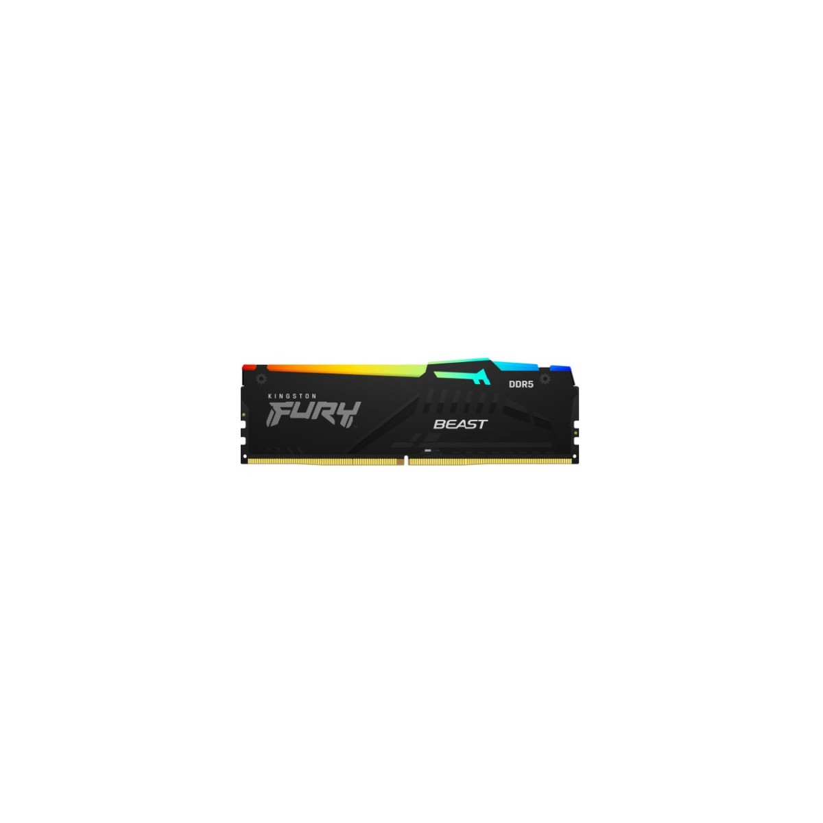 MEMORIA KINGSTON FURY BEAST RGB DDR5 32GB 4800MT S CL38 KF