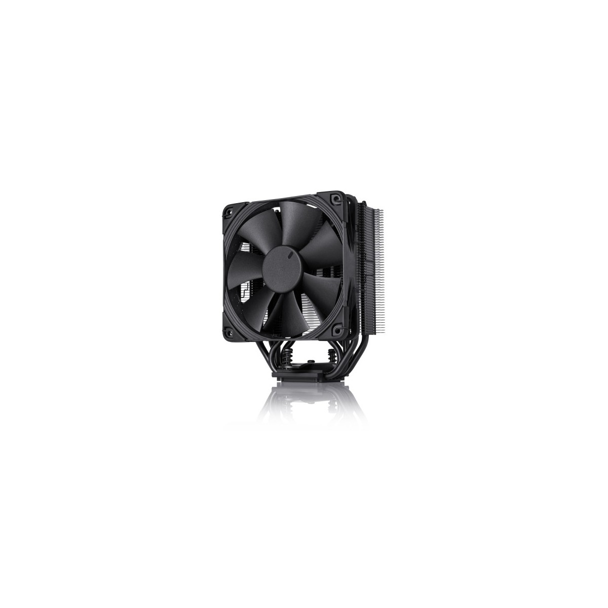 NOCTUA COOLER CPU NH U12S CHROMAXBLACK 5 HEATPIPES TOWER 1X NF F12 INTEL LGA1851 LGA1700 LGA1200 LGA1151 AMD AM5 AM4