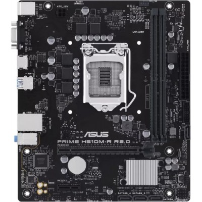 PLACA ASUS PRIME H510M R SI R20 BULKINTEL1200H5102DDR464GBVGADVIHDMIGBLAN4SATA33USB32MATX