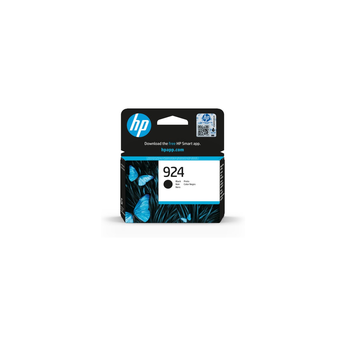 HP Cartucho de Tinta Original 924 negro