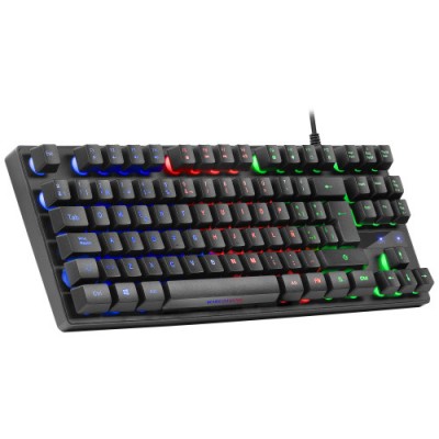 Mars Gaming MK02 Negro Teclado Gaming H Mech FRGB TKL Antighosting Idioma Espanol