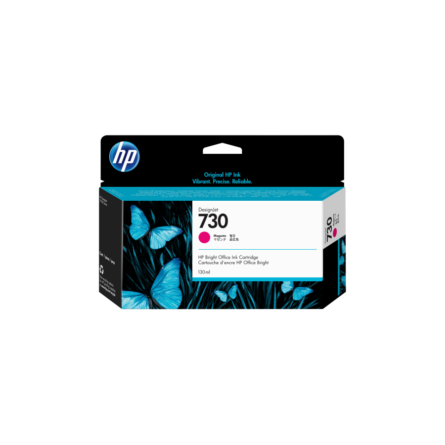 13915-HP Cartucho de tinta DesignJet 730 magenta de 130 ml 13915-HP Cartucho de tinta DesignJet 730 magenta de 130 ml